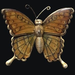 Vintage Butterfly Brooch